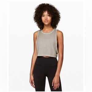 Lululemon muscle love crop tank